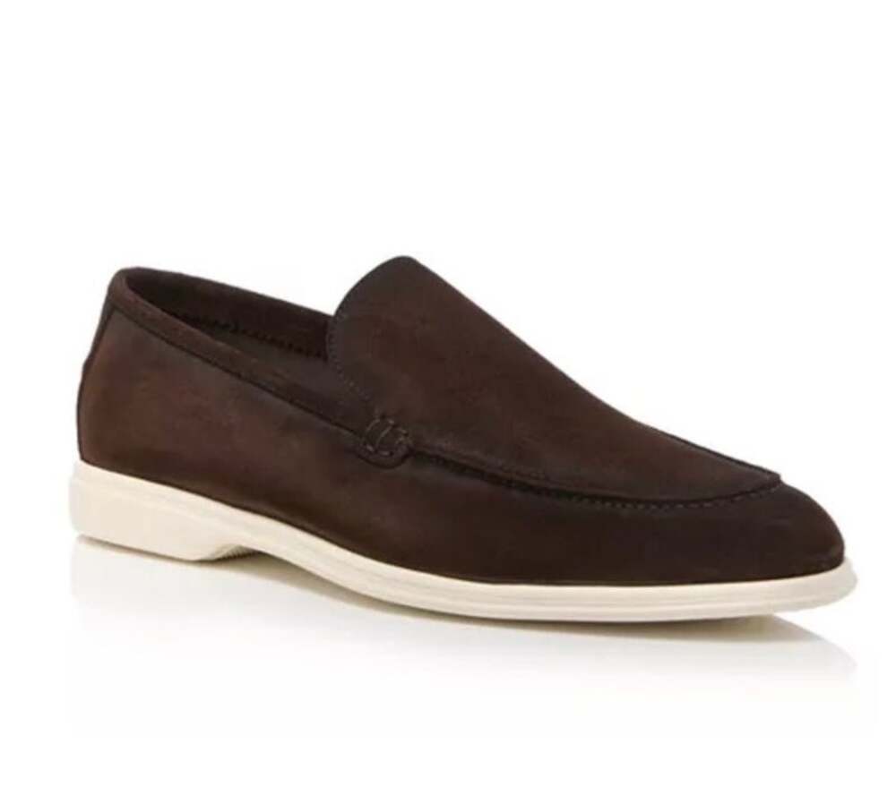 To Boot New York Mens Starr Hybrid Brown Suede Loafer Size 9